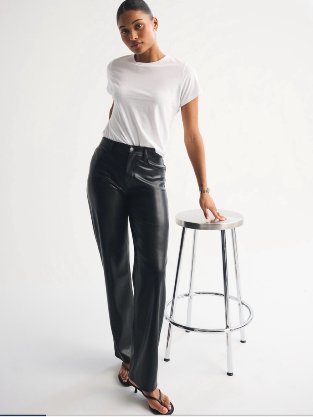 Abercrombie & Fitch Pleather Pants
